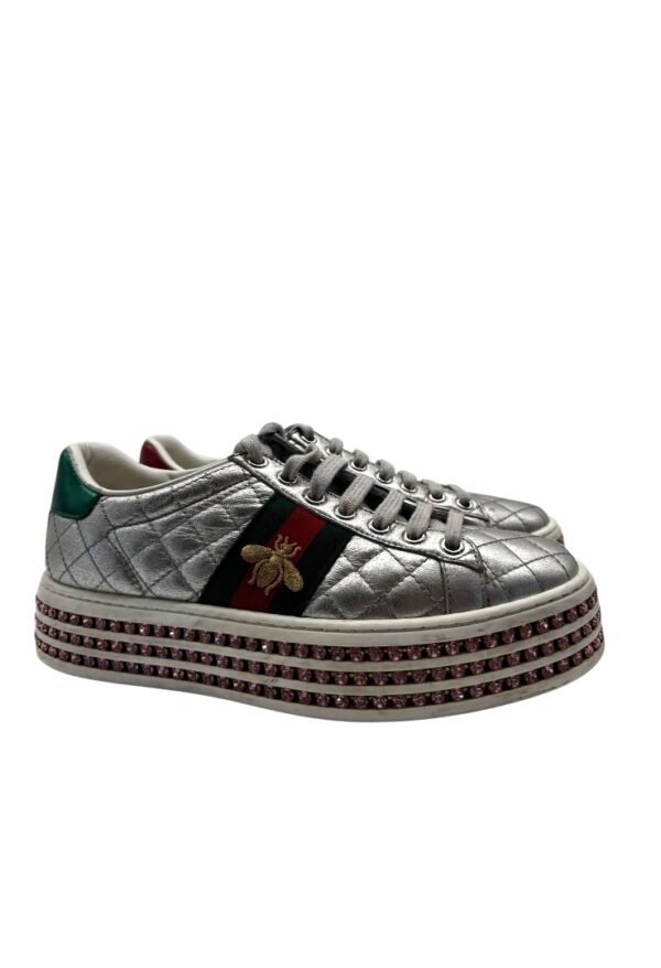 GUCCI - SNEAKERS ACE BEES METALLIC - Image 14